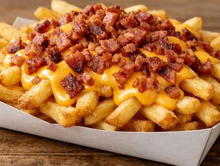 Batata Cheddar e Bacon
