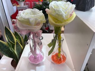 Jarra com Rosa Encerada
