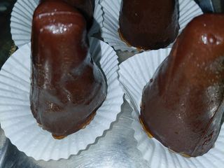 Pirâmides de chocolate