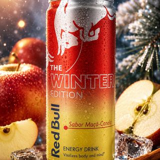 Red bull maçã canela