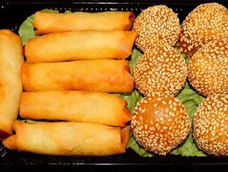 TWF8. Mini Crepe & Bola de Sésamos