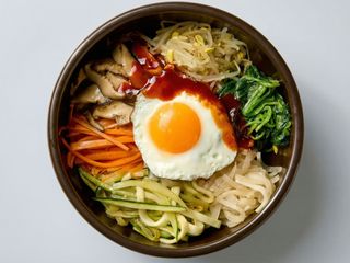 Bibimbap - Escolha a proteína!