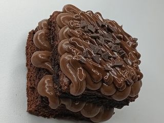 Brownie com Brigadeiro Preto