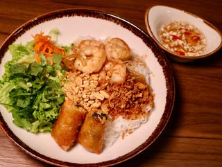 Aletria de Camarões Salteados