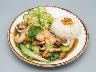 19. Arroz de Camarão Salteado