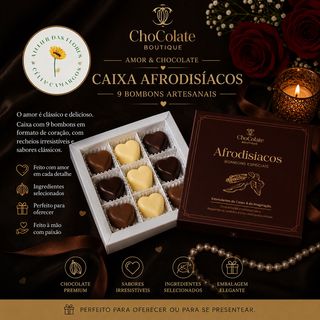 Caixa de Chocolates  Afrodisiacos
