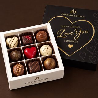 Caixa de Chocolates Gormet Love You
