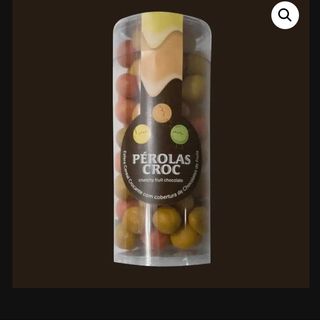 Pérolas Crocantes com Chocolate de Fruta