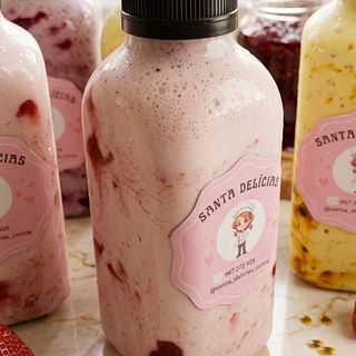 Smoothie de Garrafa morango
