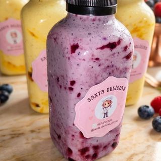 Smoothie de Garrafa frutos vermelhos