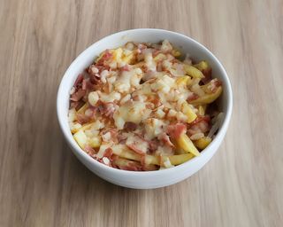 Batata Americana com Bacon