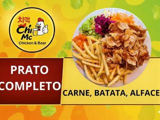 Kebab no prato