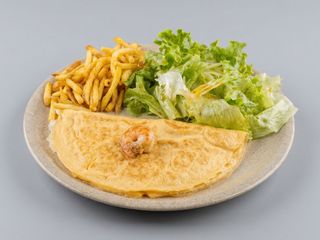 Omelete de Camarão
