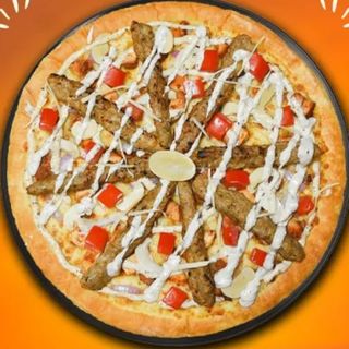 Pizza Seekh Kebab Small