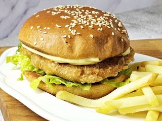 Hambúrguer de Frango