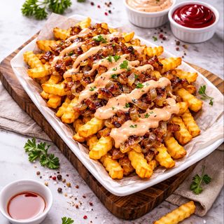 Fusion Loaded Fries