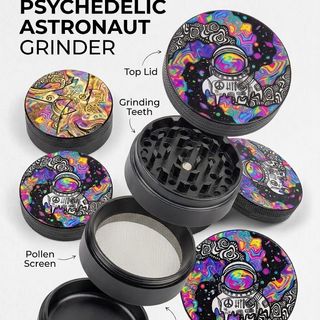 Astronaut Grinder weed Erva