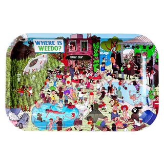 Where is Weedo? Metal Rolling Tray Medium