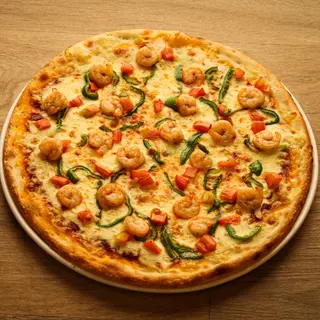 Pizza gamberetti