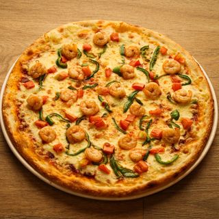 Pizza gamberetti