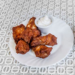 Asas de Frango crocante Grande (8 peças)