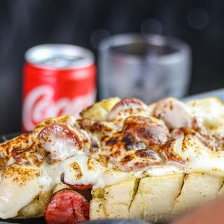PÃO DE ALHO DE LINGUIÇA