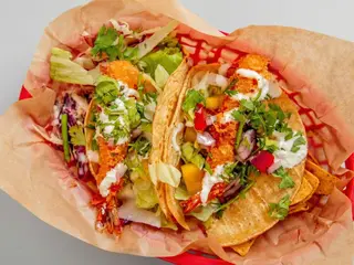 Taco Tex-Mex Vegetariano (2uni) com Nachos