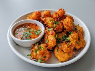 Pakora de Camarão