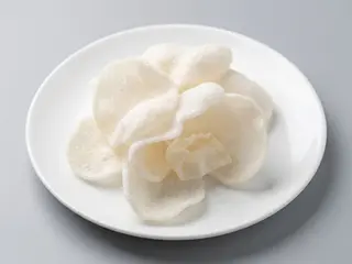 Hóstias de Camarão Crocantes
