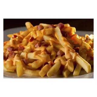 Batata com Cheddar e Bacon