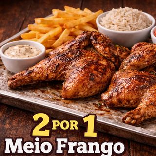 Meio Frango (2x1) (Recebe 2)