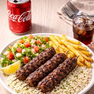 Espetadas de Vaca na Brasa + Bebida