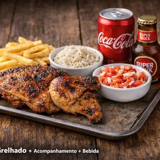 Meio Frango Menu
