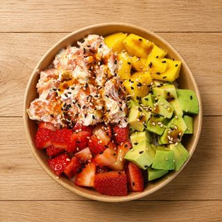 Salmon Philadelphia Poke