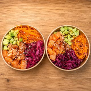 Salmon poke bowl ( Buy 1 Get 1 Free)