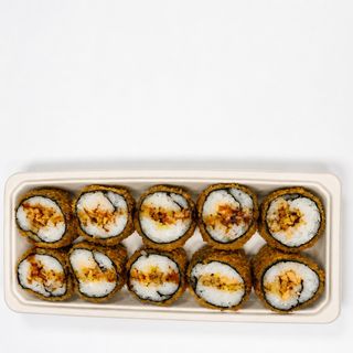 Salmon Hot Roll (10 Pcs)