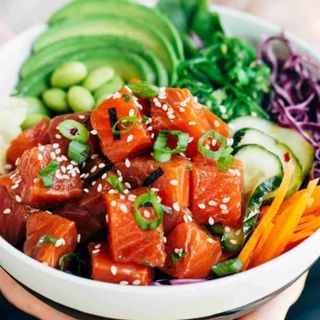 Salmon Spicy Poke