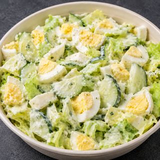 Egg Mayo Salad Bowl