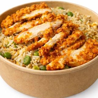 Crispy Chicken Fried Rice