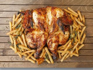 1 Frango + Batata + Bebida 330ml