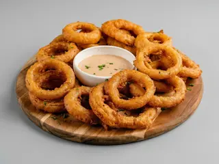 Anéis de Cebola Menu