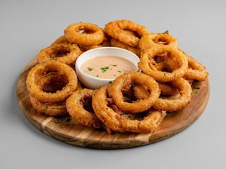Anéis de Cebola Menu