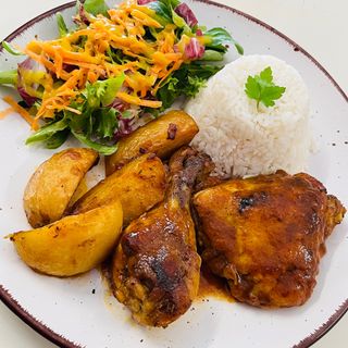 Frango Assado com Batatas