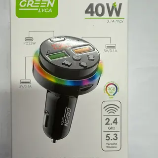 FM TRANSMITTER CAR CHARGER