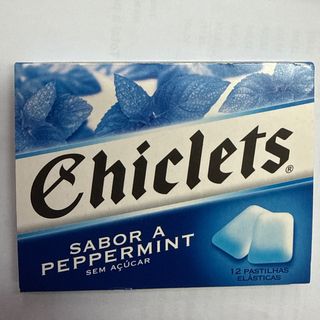 Chiclets peppermint
