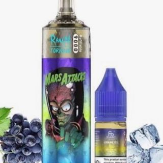 Grape ice vape