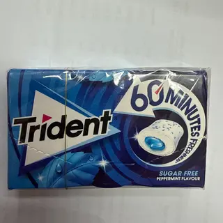 Trident 60 minutes peppermint