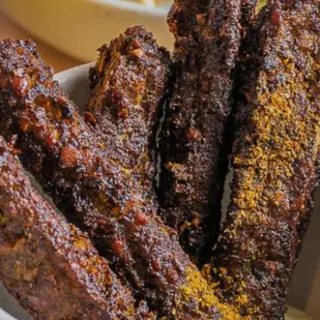 Fingers de Falafel c/Mayo de Abacate e Ras El Hanout