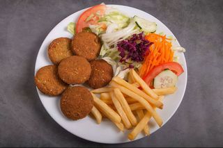 Falafel no Prato