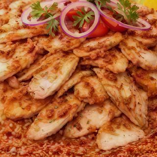 Crispy Chicken Lahmacum